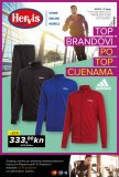 Hervis letak akcija Top brandovi 11.09. - 16.09.2019.