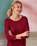 Pulover 3/4 rukavi s elastanom