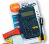 Kalkulator Casio + blok i olovka gratis