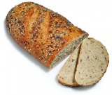 Kruh miješani bez kvasca sa sjemenkama Ekos pekarnica 400 g