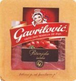 Petrinjska šunka, buđola ili panceta narezak Gavrilović 100 g