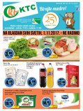 KTC katalog Akcije prehrana 26.10.-31.10.2017.