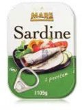 Sardina s povrćem Mare 105 g