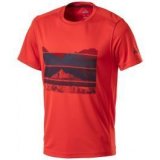 McKinley RAFFA UX, muška majica za planinarenje, crvena