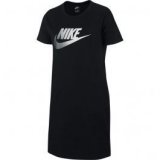Nike G NSW TSHIRT DRESS FUTURA, majica, crna