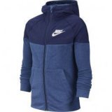 Nike B NSW HOODIE FZ AV, dječja jakna za fitnes, plava