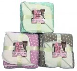 Deka flis sa dva lica 130x190cm