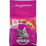 Hrana za mačke suha ili mokra Whiskas 1,4 kg ili 12x100 g