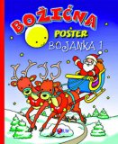 Bojanka Moja šarena božicna bojanka 1-2 ili Božicna poster bojanka