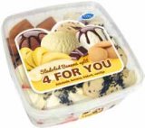 Sladoled klasik ili banana split 4 for you 1650 ml