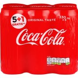 Gazirano piće Coca Cola 5+1 gratis