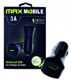 Auto adapter MaxMobile USB CC-S005 QC