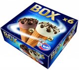 Sladoled kornet box Ledo 6x 110 ili 120 ml