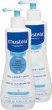 Dermatološki gel za kupanje duopakiranje Mustela 2 x 500 ml