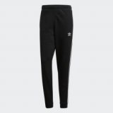 Adidas 3-stripes sweat pants, muške hlače, crna