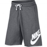 Nike nsw short ft gx 1, muške hlače, siva