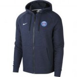 Nike psg m nsw hoodie fz optic, muška jakna, plava