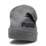 Puma archive logo beanie, kapa, siva