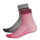 Adidas socks mesh 2pp, ženske kratke čarape, crna