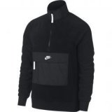 Nike men's 1/2-zip top, muški pulover, crna