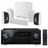 Set Av receiver pioneer vsx-831-k + zvučnici za kućno kino polk tl1700 bijeli