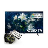 Tv Samsung qe75q8dnatxxh (qled, uhd, smart tv, pqi 3600, q hdr 1500, 191 cm)+ poklon 2x sat samsung gear sport