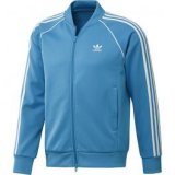 Adidas superstar tt, muška jakna, plava, superstar