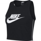 Nike heritage tank, ženska majica, crna