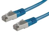 Kabel mrežni Roline Cat6 S/FTP 0.5m plavi (26AWG) High Quality 21.15.1324