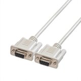 Kabel serijski Roline D-Sub 9-pin (Ž) na D-Sub 9-pin (Ž) 3.0m null modem 11.01.9030