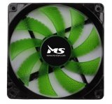 Ventilator MS Industrial PC COOL GREEN LED 12CM FAN