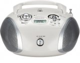 Prijenosni CD radio prijemnik GRUNDIG GRB 2000 USB biserno bijeli-srebrni