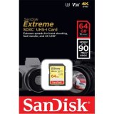 Memorija SDXC 64GB SanDisk Extreme Secure Digital P/N: SDSDXVE-064G-GNCIN