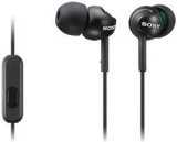 In ear slušalice s mikrofonom SONY MDR-EX110APB crne