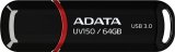 USB memorija 64GB ADATA AUV150-64G-RBK USB 3.0 Type A 90MB/s read 40MB/s write crna