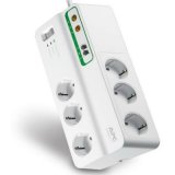 Prenaponska zaštita APC PMH63VT-GR, 6 utičnica, 1 telefon, 1 TV