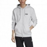 Adidas r.y.v. full-zip hoodie, muška jakna, siva