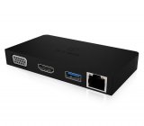 Docking station ICY BOX IB-DK4023-CPD, USB-C, USB 3.0, G-LAN RJ45, HDMI, za notebook