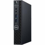 Dell Optiplex 3070mff, intel i3-9100T (4 cores/6mb/4t/3.1ghz to 3.7ghz/35w), 8gb ddr4 2666mhz, m.2 256gb pcie nvme, qualcomm qca9377 dual-band 1x1 802.11ac wireless with mu-mimo + bluetooth 4.1, mous