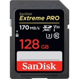 Memorijska kartica SANDISK, SDXC Extreme Pro, 128 GB, SDSDXXY-128G-GN4IN, class 10, V30 UHS-I U3, 170MB/s