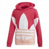 Dječji pulover Adidas big trefoil hoodie