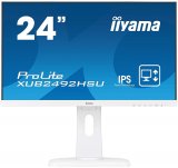 Monitor iiyama Prolite 24" XUB2492HSU-W1 FHD IPS DP HDMI VGA 4ms zvučnici pivot bijeli