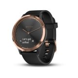 Pametni sat Garmin vivomove hr sport s/m - rosegold crni 