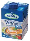 Vrhnje za kuhanje 20% m.m. Meggle 500 g