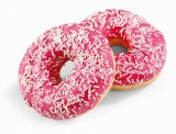Donut kakao ili sa šarenim posipom ili jagoda bijela čokolada Enjoy 56 g