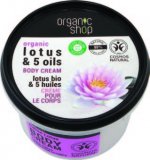 Krema za tijelo Indian Lotus Organic Shop 250 ml