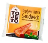 Topljeni listići sira Sandwich Toast ToJeTo 120 g