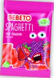 Bomboni Spaghetti jagoda Bebeto 80 g