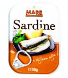 Sardine u ulju Mare ocijeđena masa: 73,5 g