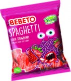 Bomboni gumeni spaghetti jagoda ili jabuka Bebeto 80 g